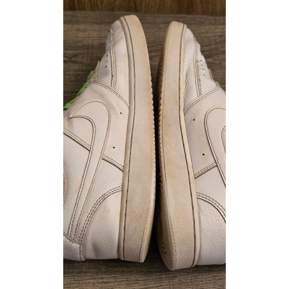 Nike Court Vision Low Top Casual Shoes Sneakers‎ Womens Size 9 White